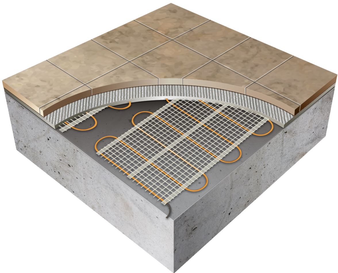 Tile Floor Heating