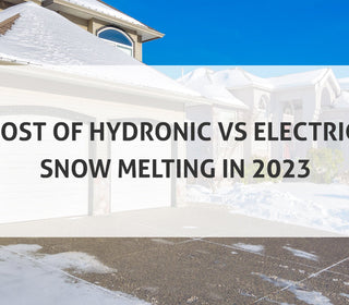 Cost of Hydronic Vs Electric Snow Melting in 2023