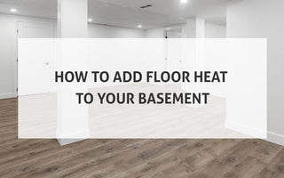 Add Basement Floor Heat Easily