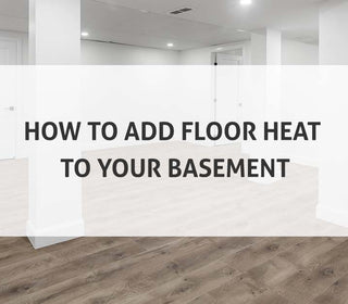 Add Basement Floor Heat Easily