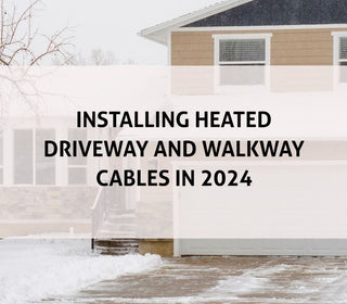 Installing Heated Driveway and Walkway Cables in 2024