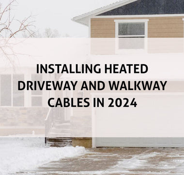 Installing Heated Driveway and Walkway Cables in 2024