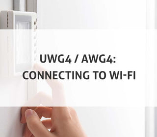 UWG4 / AWG4: Connecting to Wi-Fi