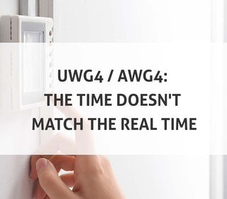 UWG4 / AWG4: The Time Doesn't Match the Real Time