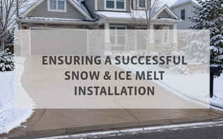 Avoiding Problems When Installing ThermoSoft NeverFreeze® Snow and Ice Melt Systems