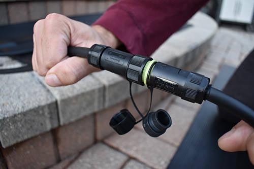 Connecting Cables for Rubber Snow and Ice melting mats