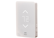 Mysa Thermostat for controlling electric radiant floor heating mats and cables