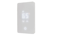 Touchscreen programmable thermostat for floor heating control with WiFi