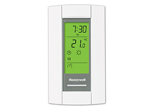Manual thermostat for controlling electric radiant floor heating cables and mats