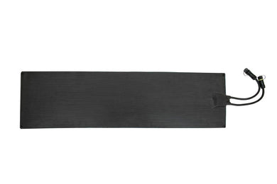 Long rubber mat for melting snow and ice on driveways, walkways and stairways