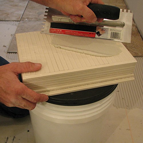 ThermoSoft back butter buddy for radiant floor heating installation