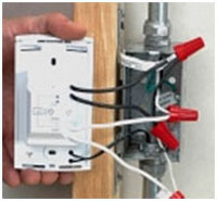 ThermoFloor Installation Image Thermostat