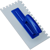 ThermoSoft plastic trowel for underfloor heating installation