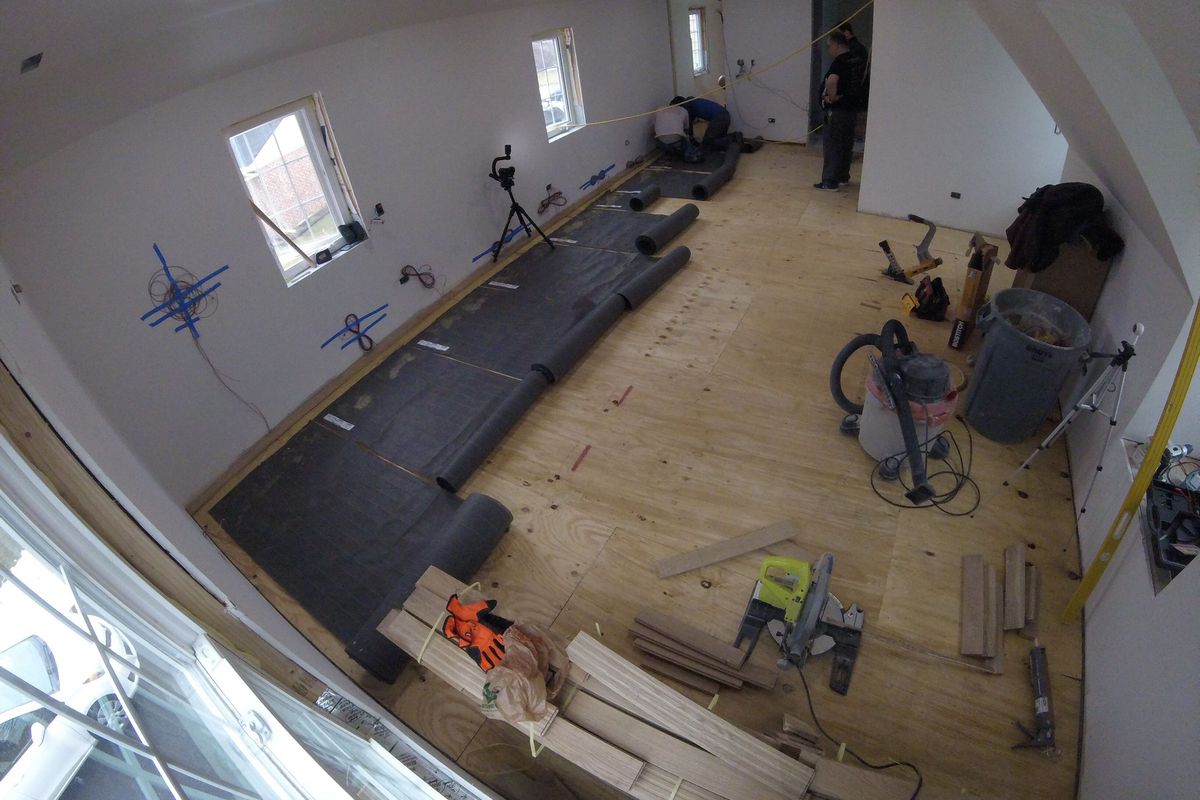 ThermoFloor Installation Image One